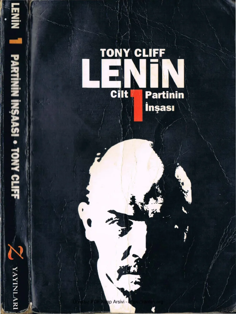Lenin Cilt I Partinin İnşası kapak görseli