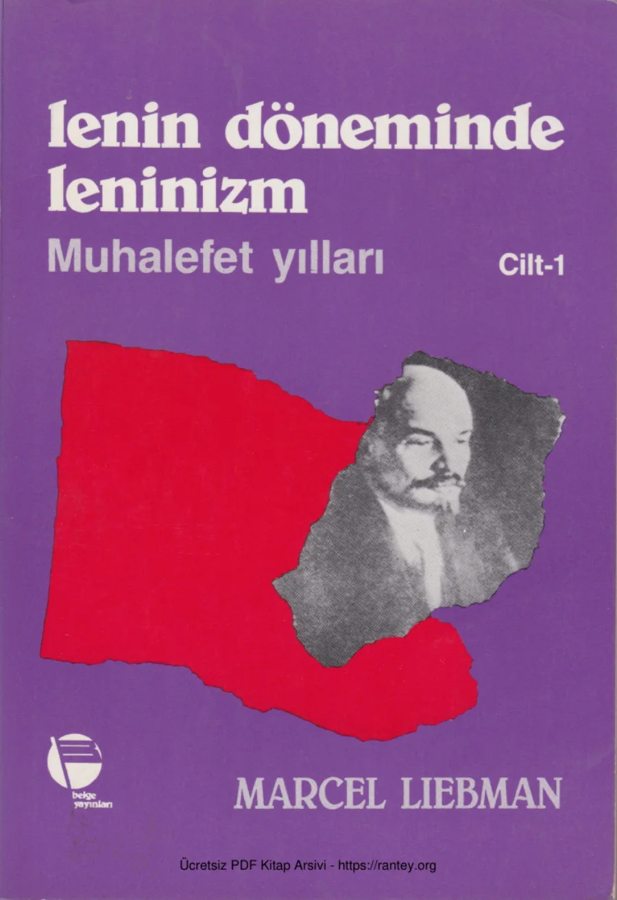 Lenin Döneminde Leninizm Cilt 1 kapak görseli