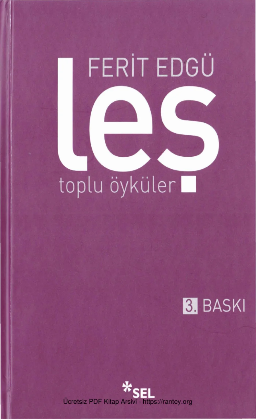 Leş: Toplu Öyküler kapak görseli