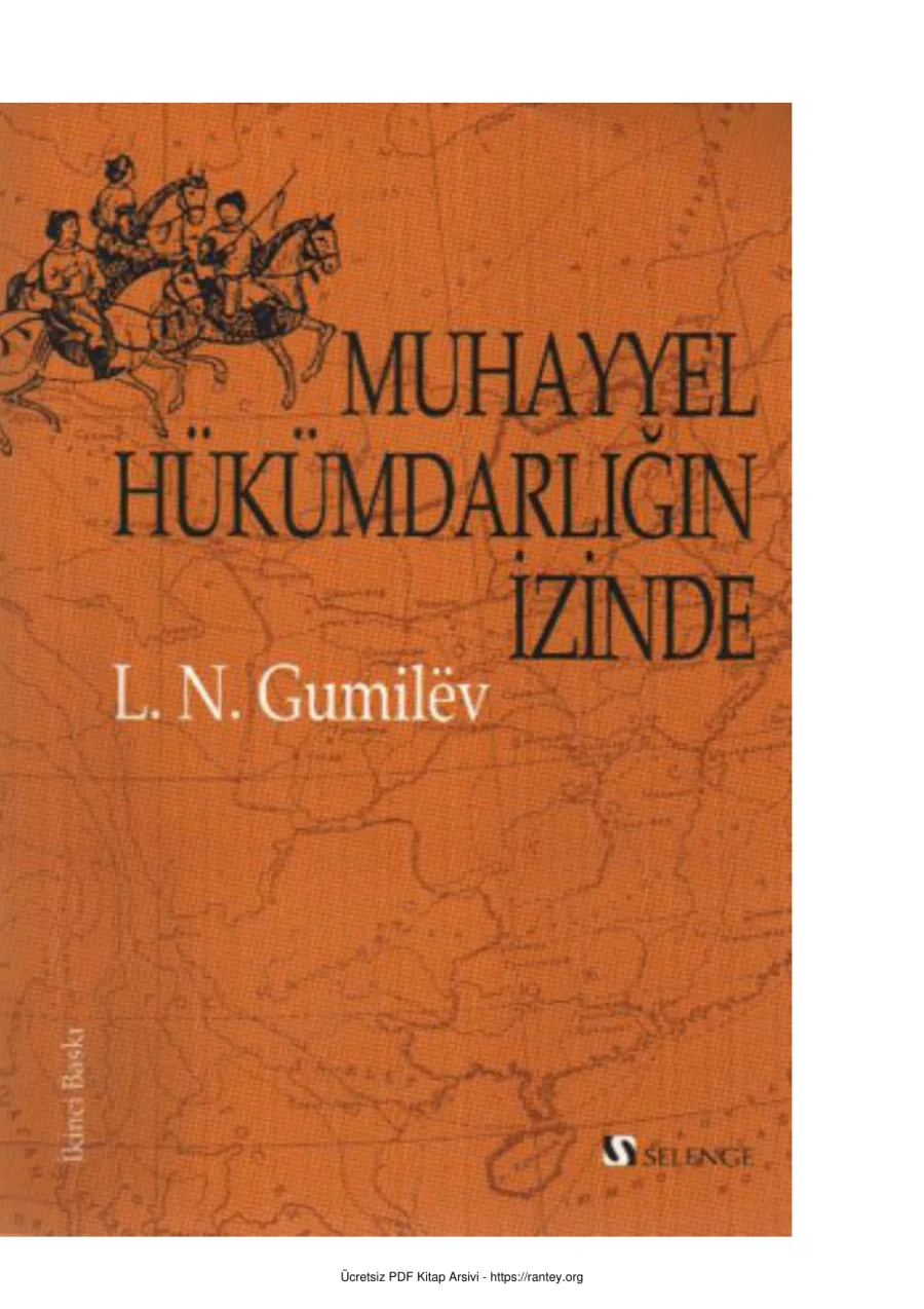 Lev Nikolayeviç Gumilv Muhayyel Hükümdarlığın İzinde kapak görseli
