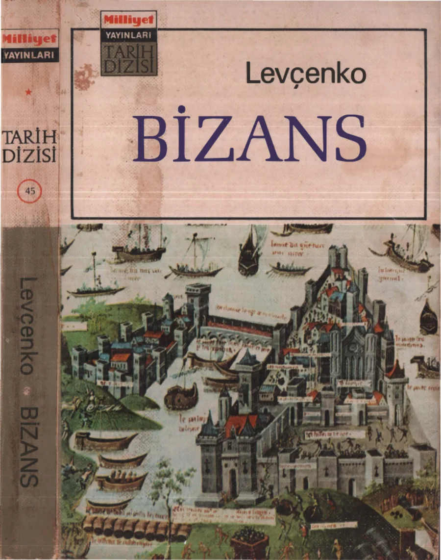 Levçenko Bizans Milliyet Yayınları kapak görseli
