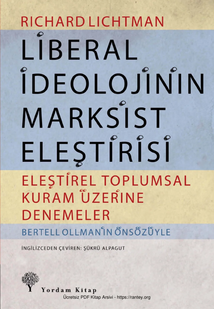 Liberal İdeolojinin Marksist Eleştirisi Yordam Kitap kapak görseli
