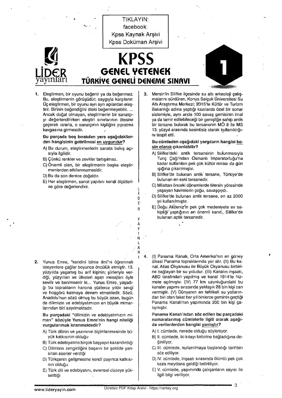 Lider 2016 Tg1 GyGk kapak görseli