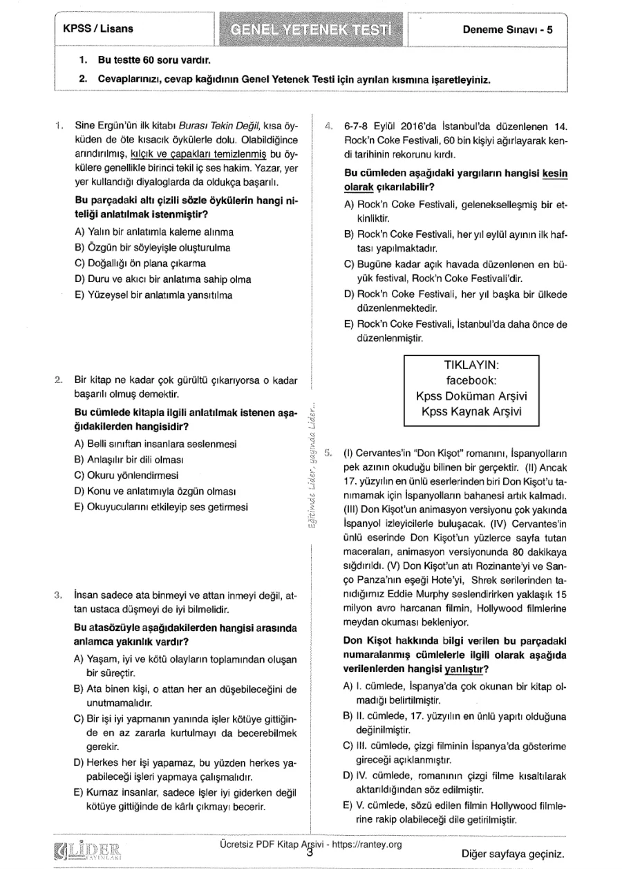 Lider 2018 Tg5 GyGk kapak görseli
