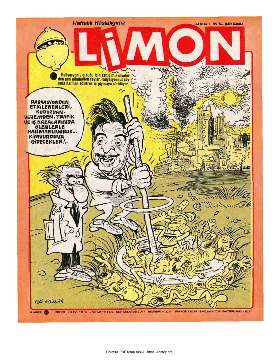 Limon 1987 Sayı 057 kapak görseli