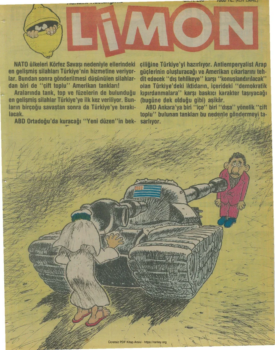 Limon 1991 Sayı 258 kapak görseli