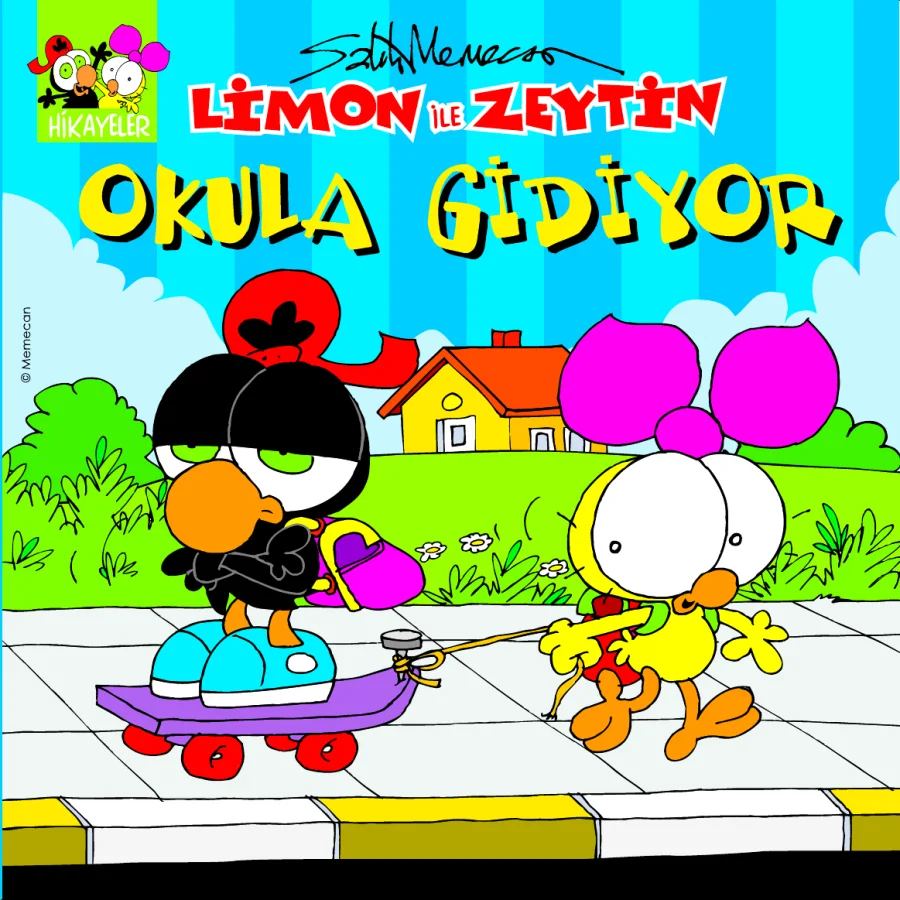 Limon ile Zeytin Okula Gidiyor kapak görseli