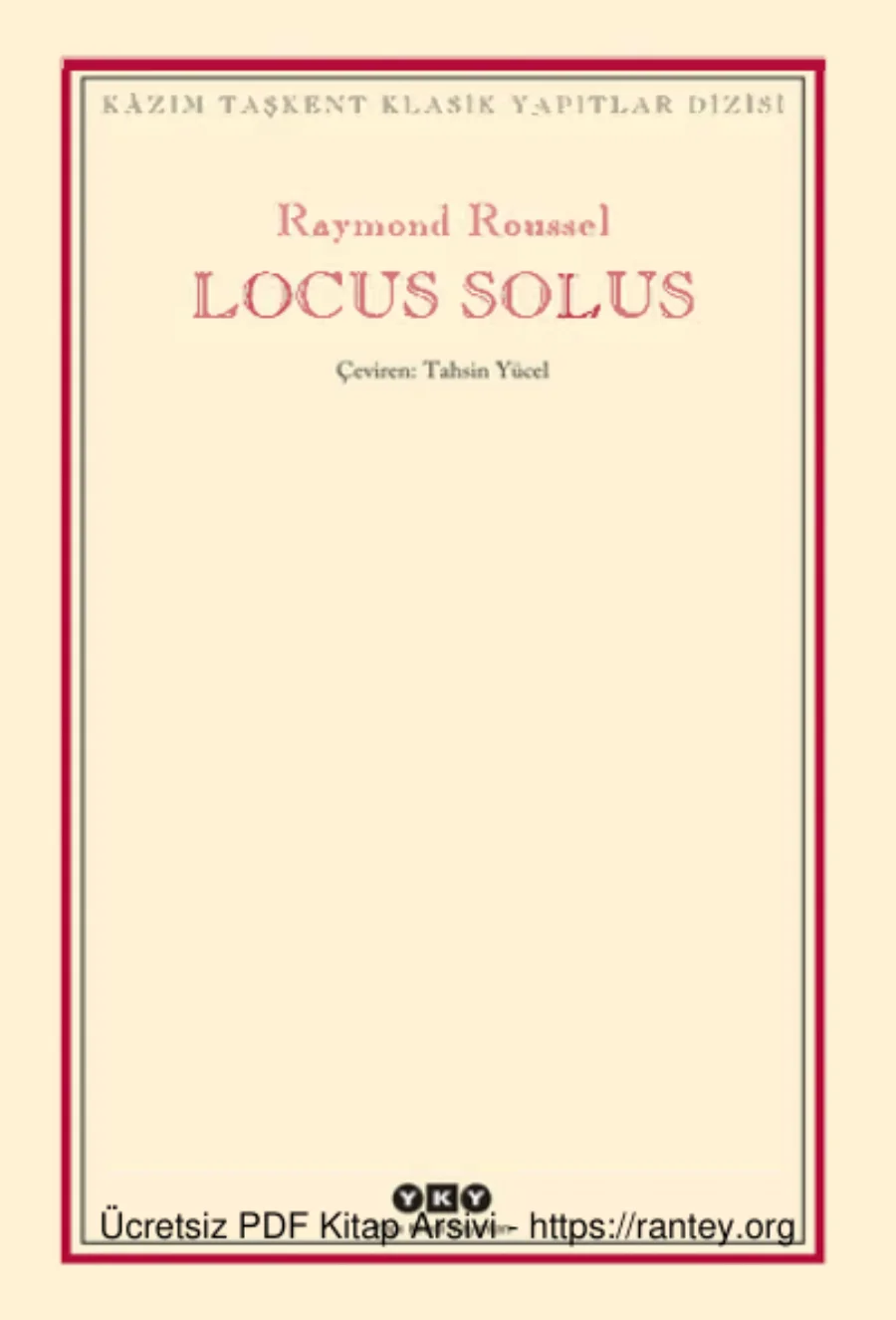 Locus Solus kapak görseli