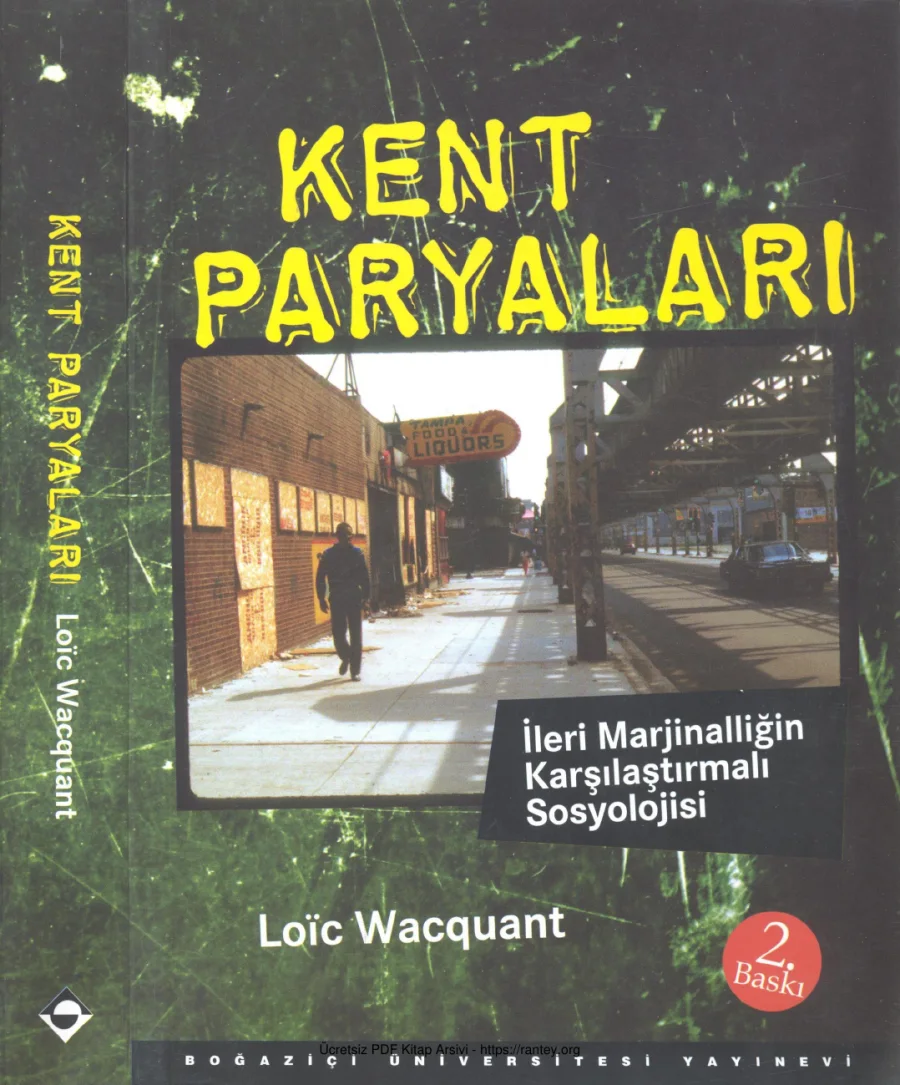 Loic Wacquant Kent Paryaları kapak görseli