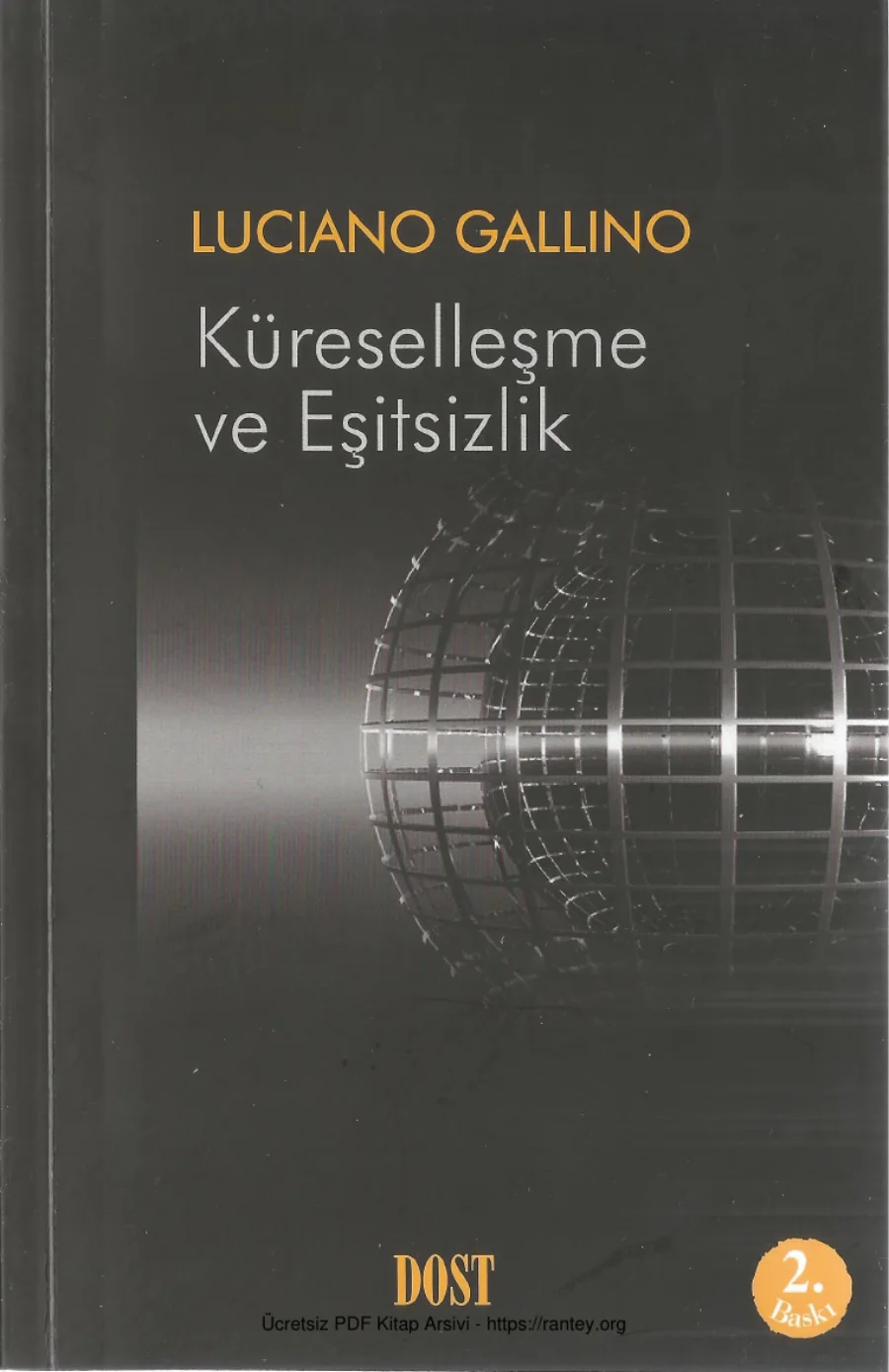 Luciano Gallino Küreselleşme ve Eşitsizlik kapak görseli