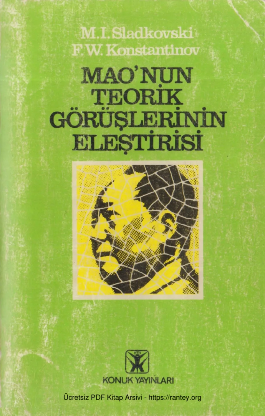 M I Sladkovski F W Konstantinov Maonun Teorik Görüşlerinin Eleştirisi kapak görseli