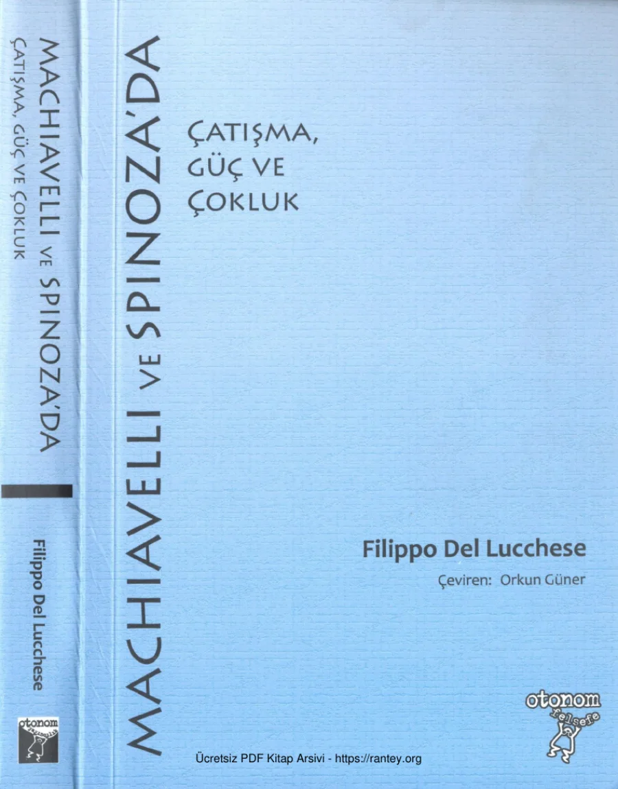 Machiavelli ve Spinoza'da Çatışma, Güç ve Çokluk kapak görseli