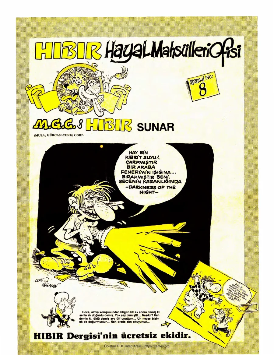 Mahsulleri Ofisi Mahsul No 08 kapak görseli