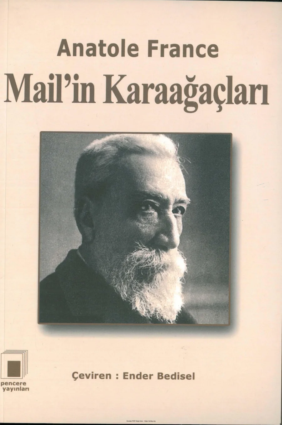 Mailin Karaağaçları Pencere Yayınları kapak görseli