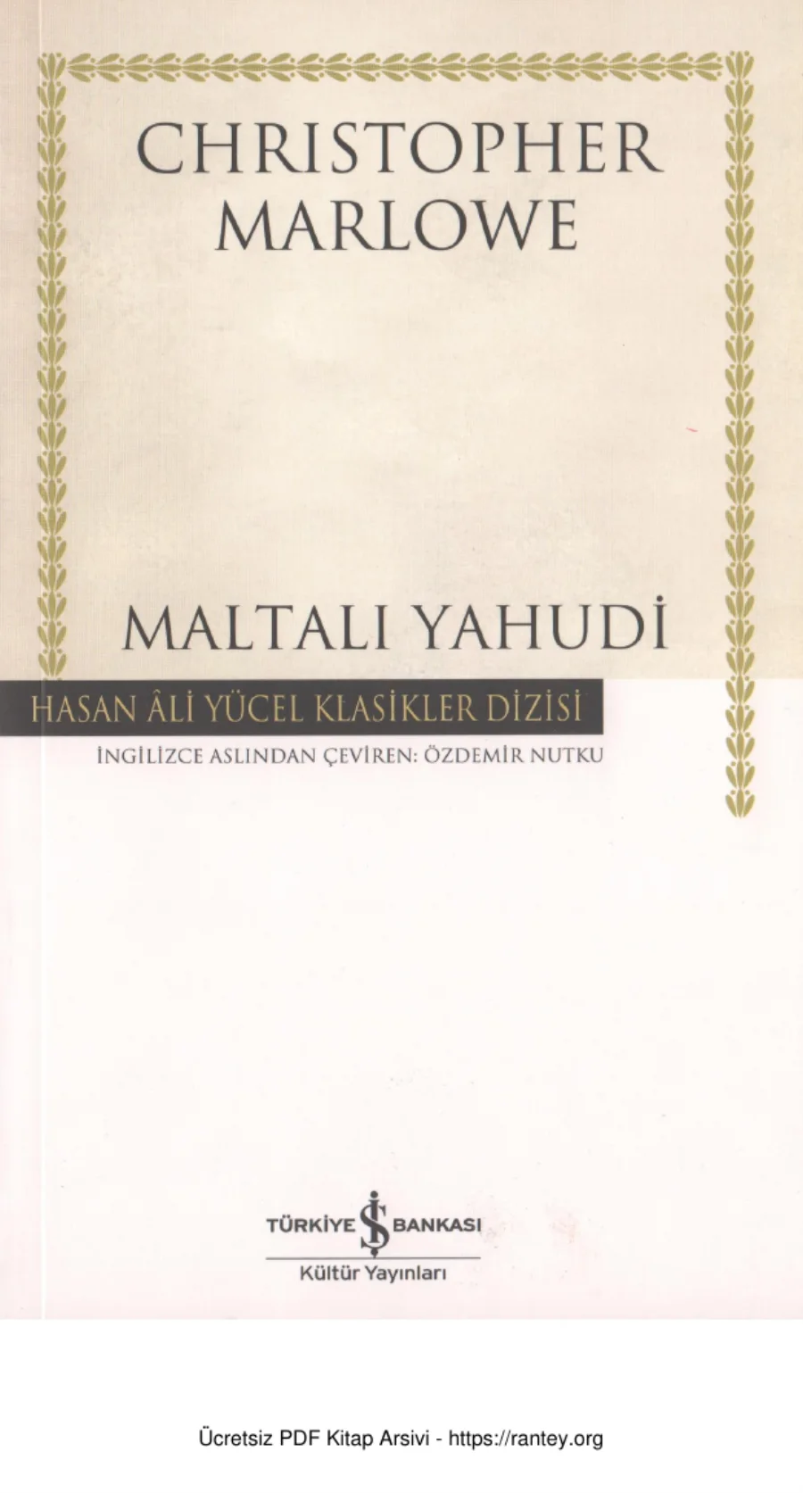 Maltalı Yahudi kapak görseli