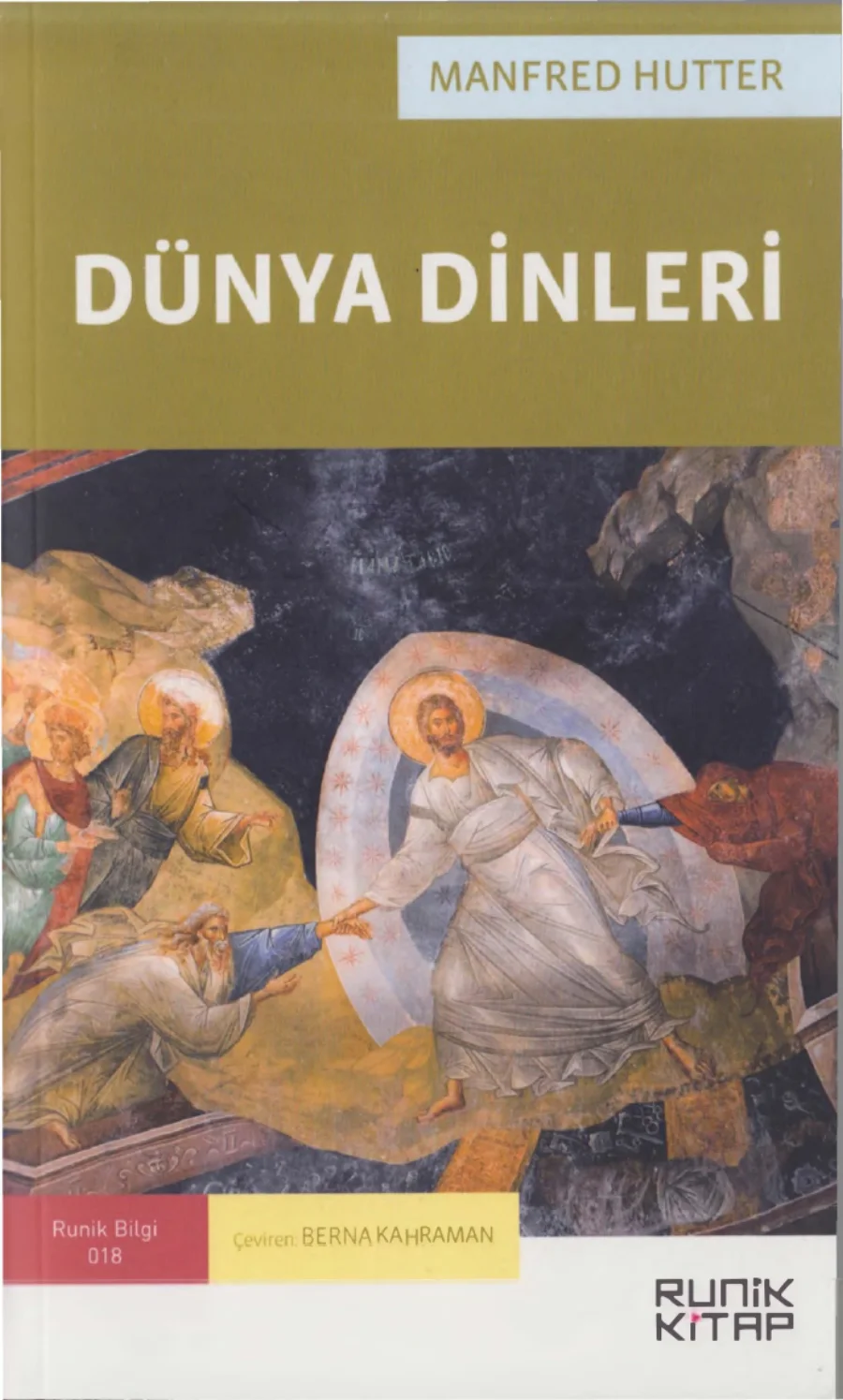 Manfred Hutter Dünya Dinleri Runik Kitap kapak görseli