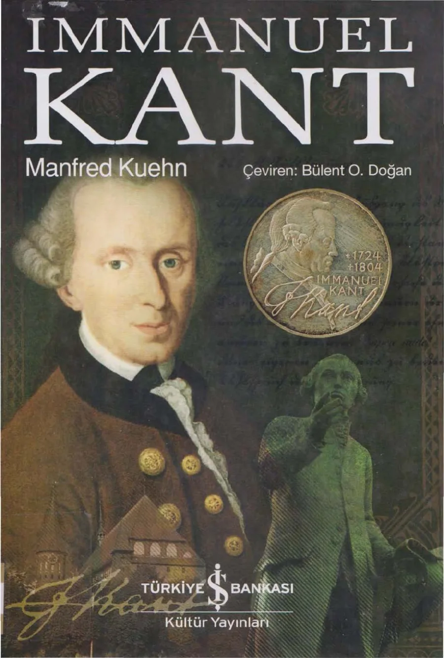 Manfred Kuehn İmmanuel Kant İş Bankası Yayınları kapak görseli