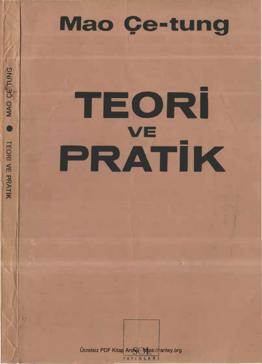 Mao Teori ve Pratik kapak görseli