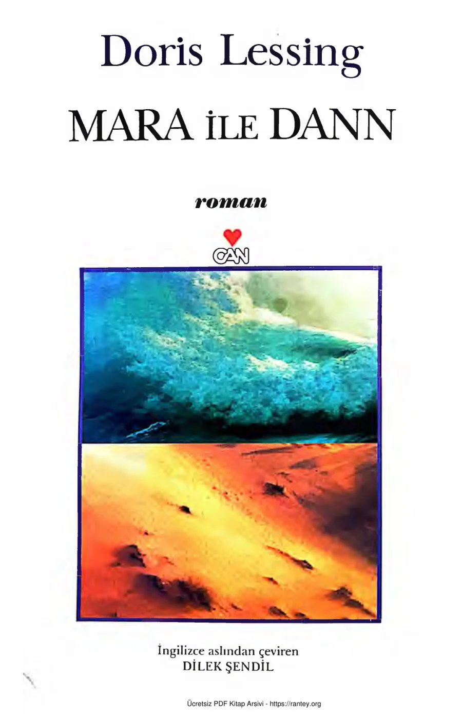 Mara ile Dann Doris LessingMara and Dann 1 kapak görseli