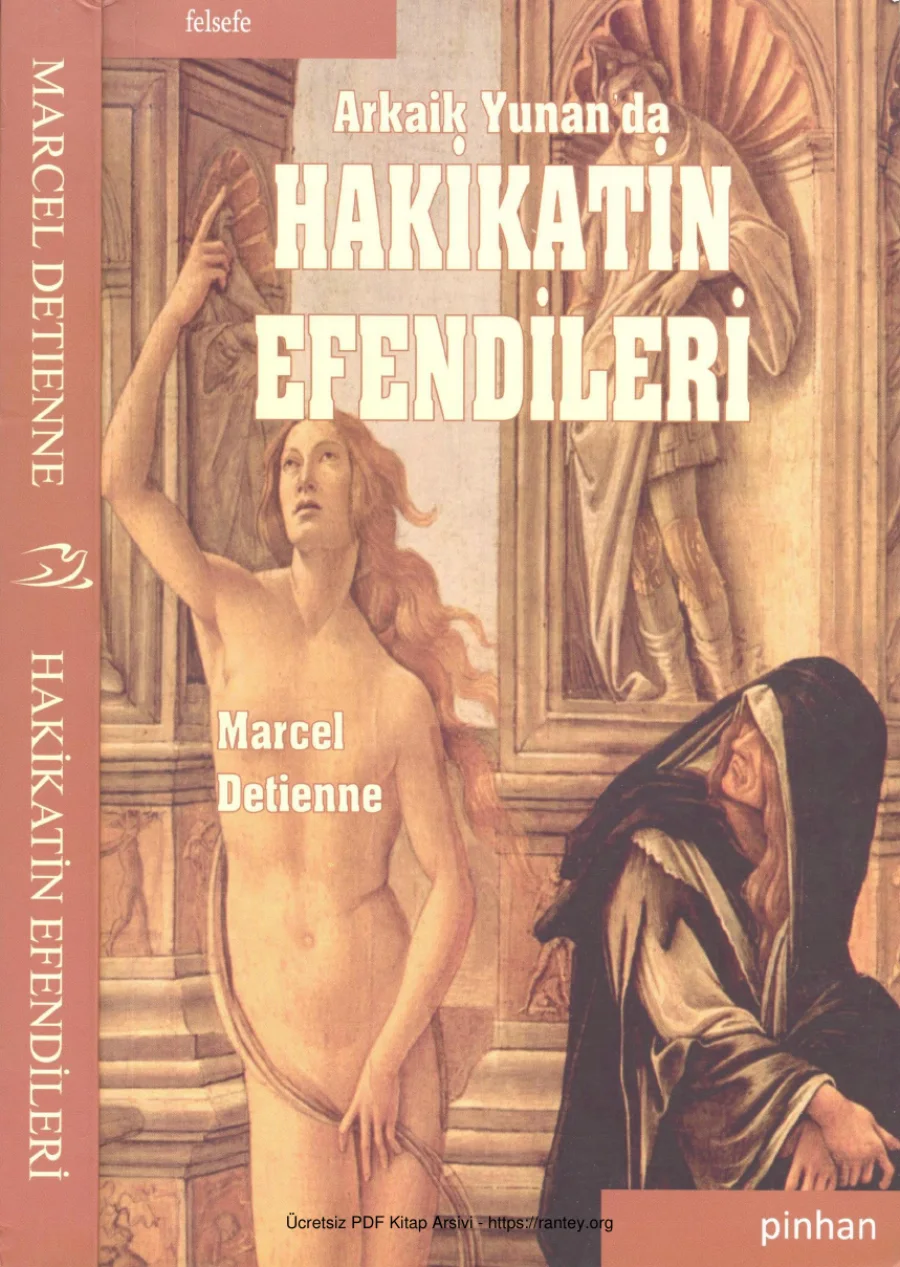Marcel Detienne Arkaik Yunanda Hakikatin Efendileri kapak görseli