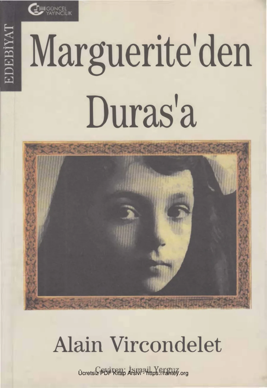 Marguerite'den Duras'a kapak görseli