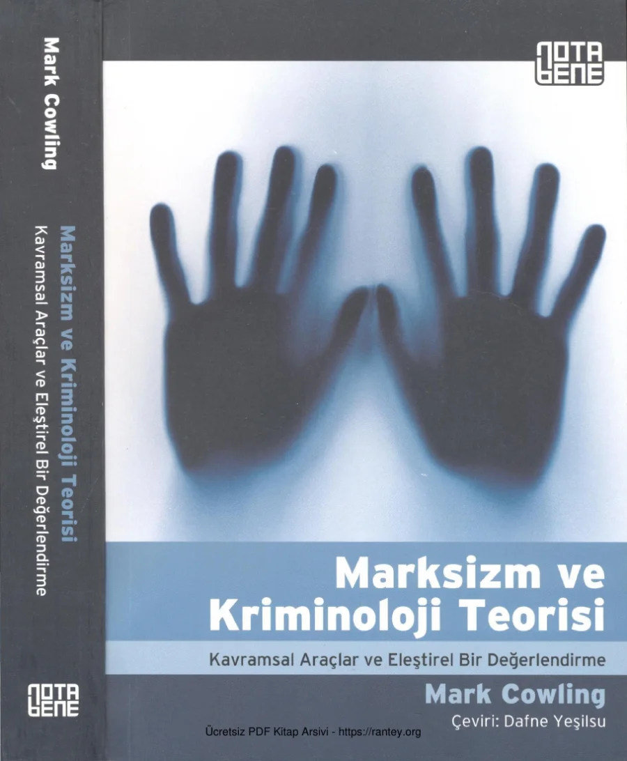 Mark Cowling Marksizm ve Kriminoloji Teorisi kapak görseli