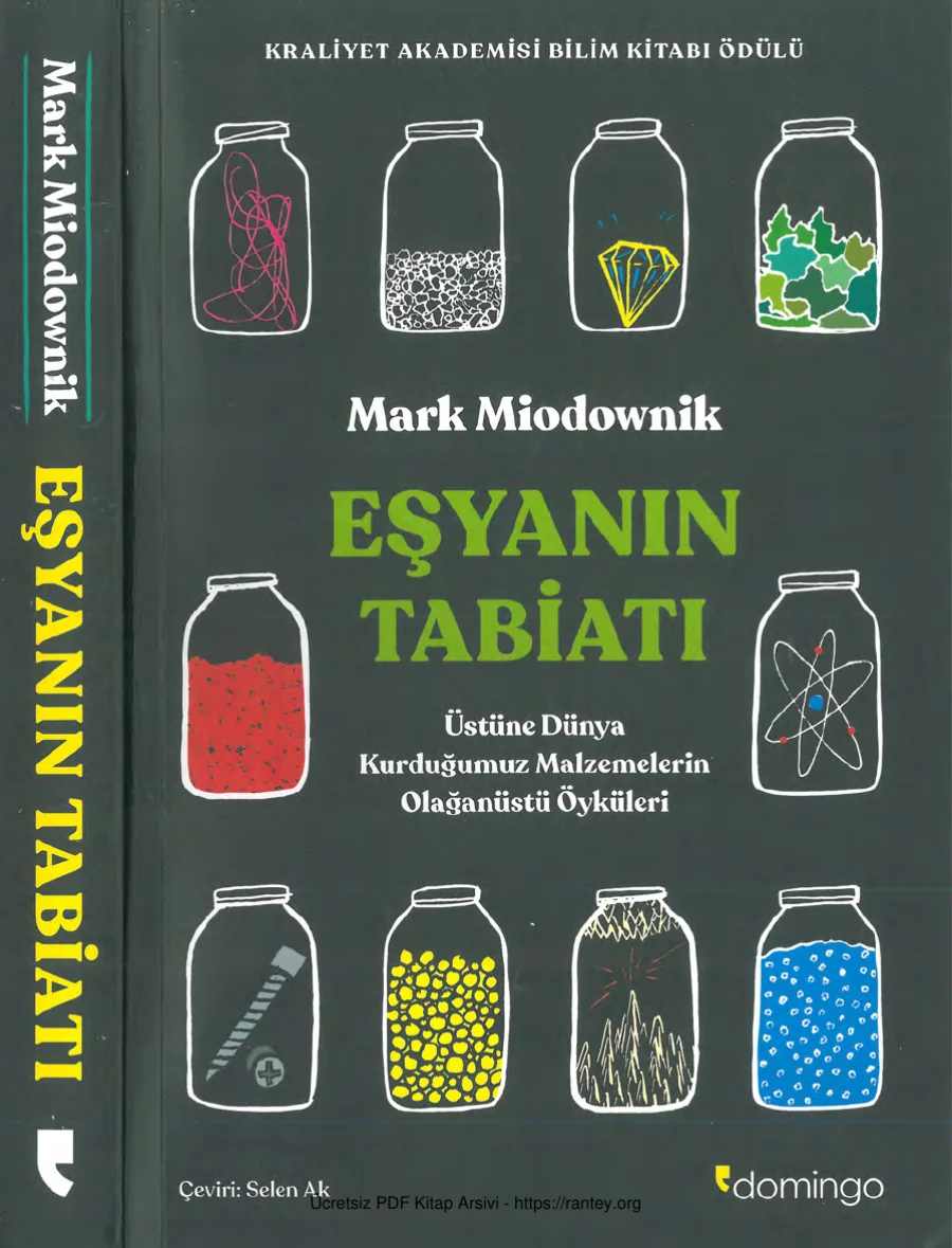 Mark Miodownik Eşyanın Tabiyatı kapak görseli