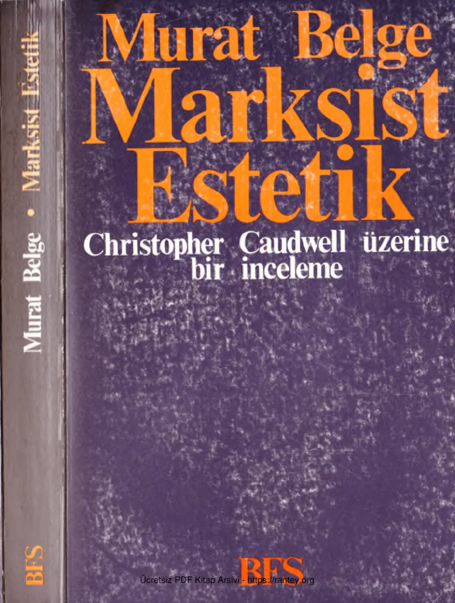Marksist Estetik BFS yay kapak görseli