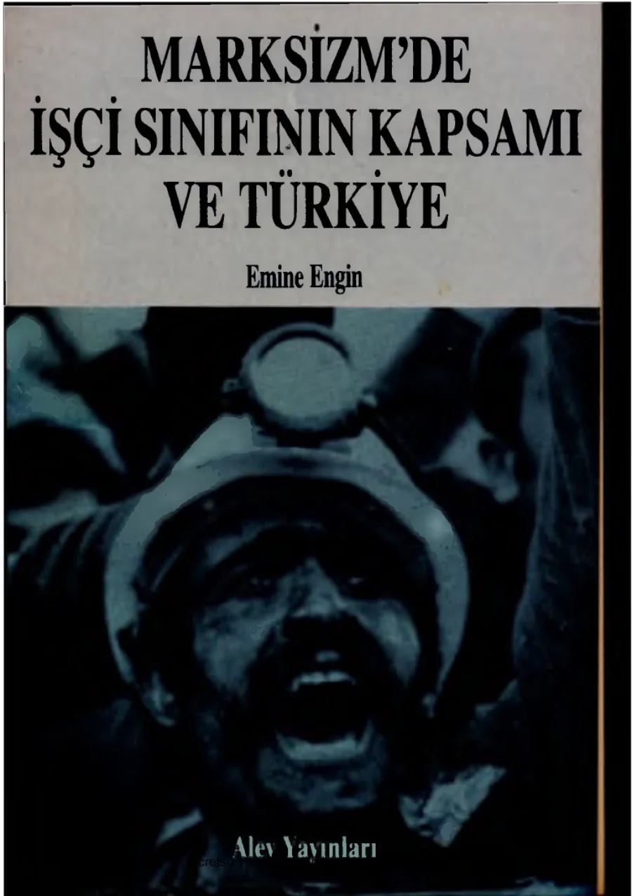 Marksizmde İşçi Sınıfının Kapsamı ve Türkiye kapak görseli
