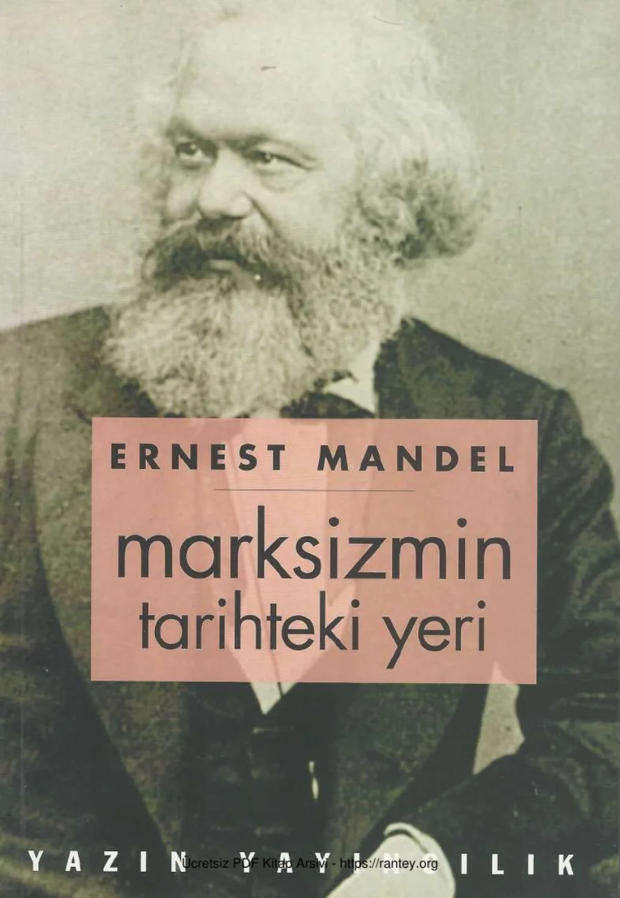 Marksizmin Tarihteki Yeri Yazın Yayınları kapak görseli