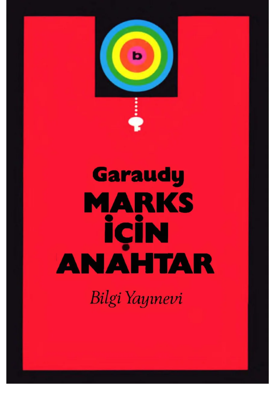 Marx İçin Anahtar kapak görseli