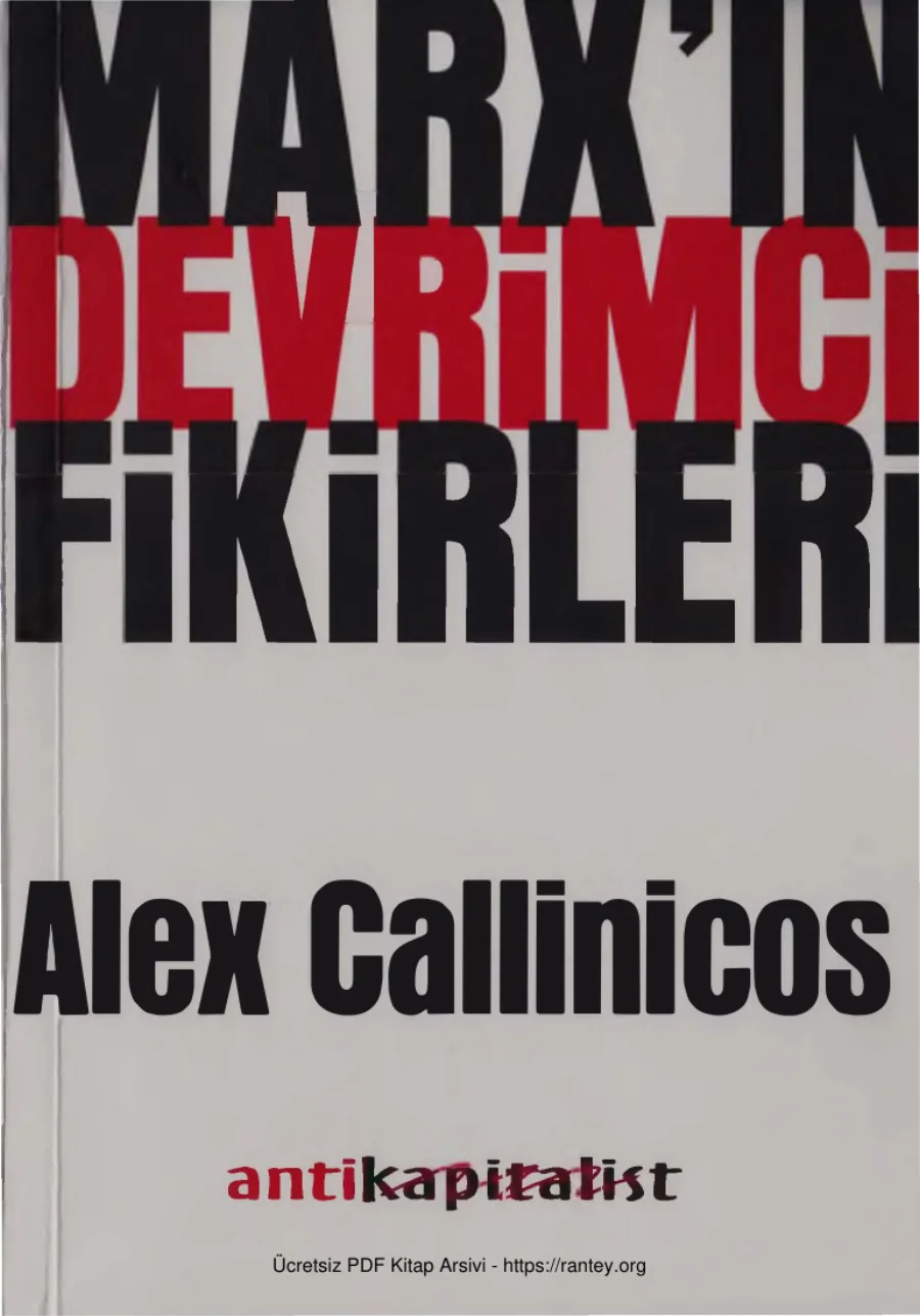 Marx'ın Devrimci Fikirleri kapak görseli