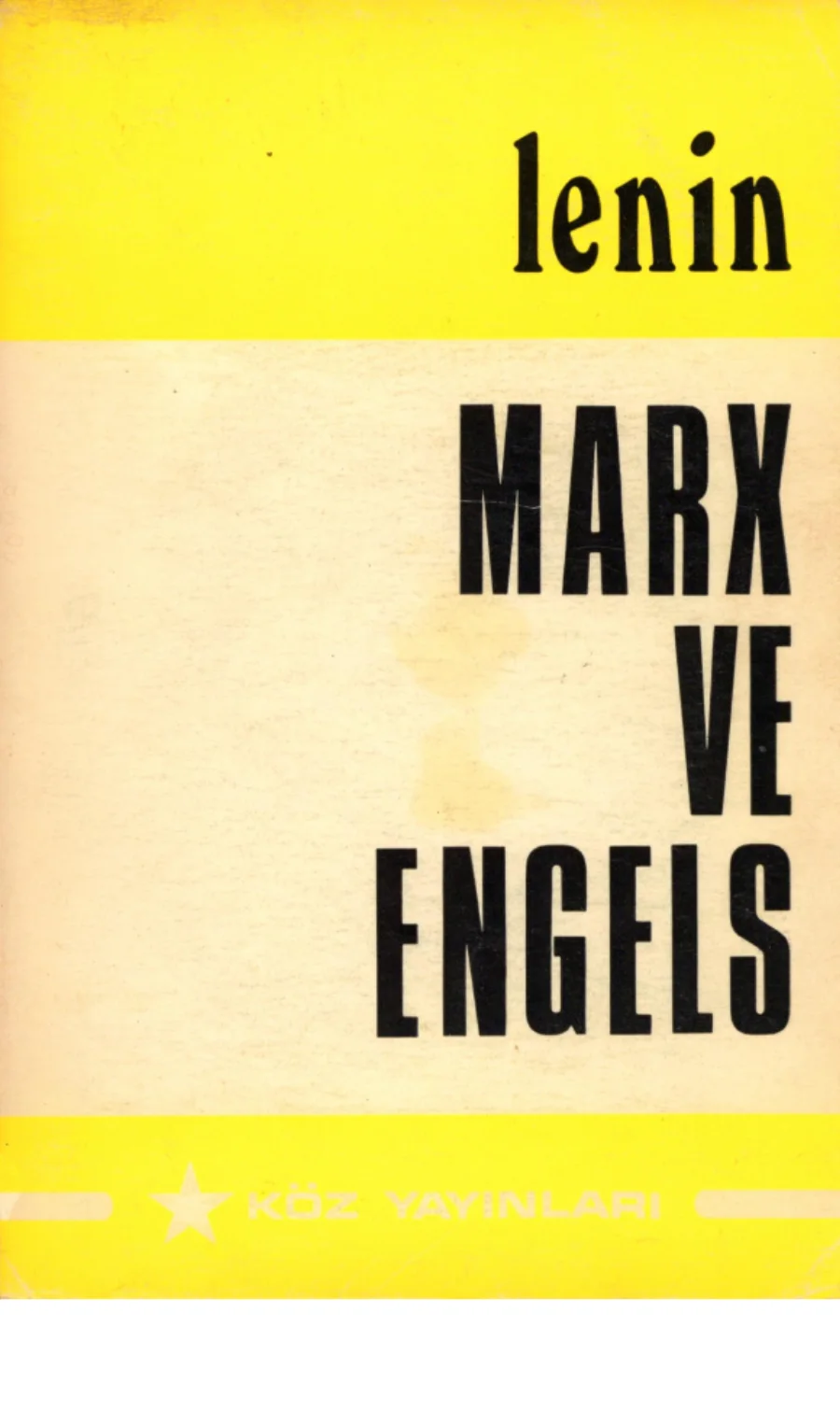 Marx ve Engels kitap kapağı