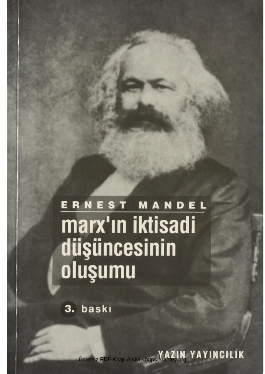 Marxın İktisadi Düşüncesinin Oluşumu kapak görseli