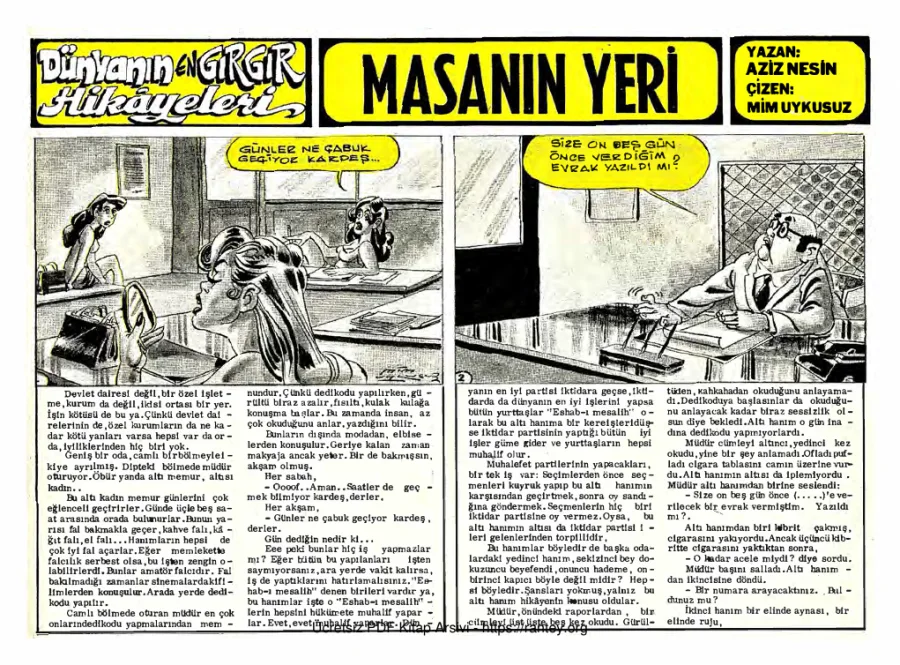 Masanın Yeri kapak görseli