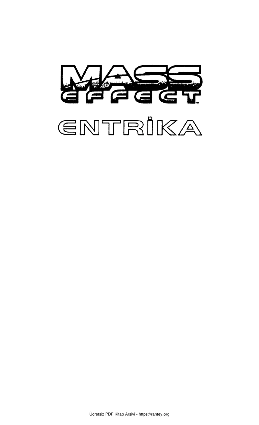 Mass Effect 04 Entrika kapak görseli