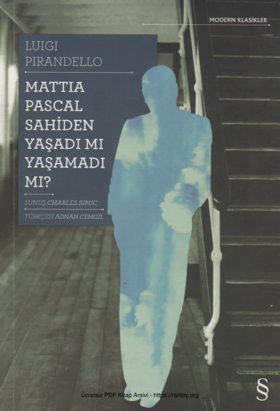 Mattia Pascal Sahiden Yaşadı mı Yaşamadı mı? kapak görseli