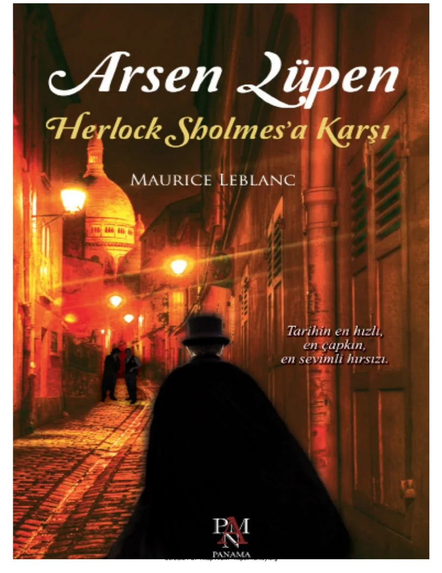 Maurice Leblanc Arsen Lüpen Sherlock Sholmes a Karşı kapak görseli