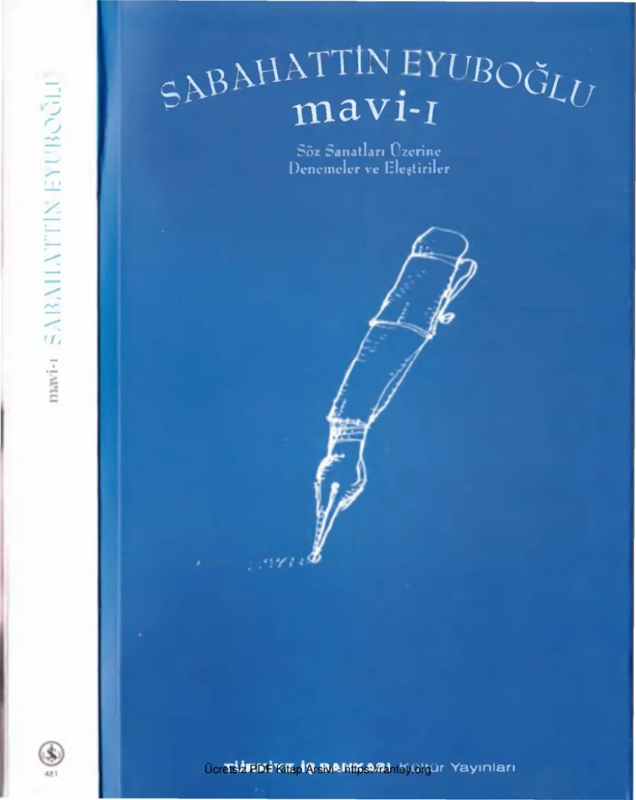 Mavi I Söz Sanatları Üzerine Denemeler kapak görseli