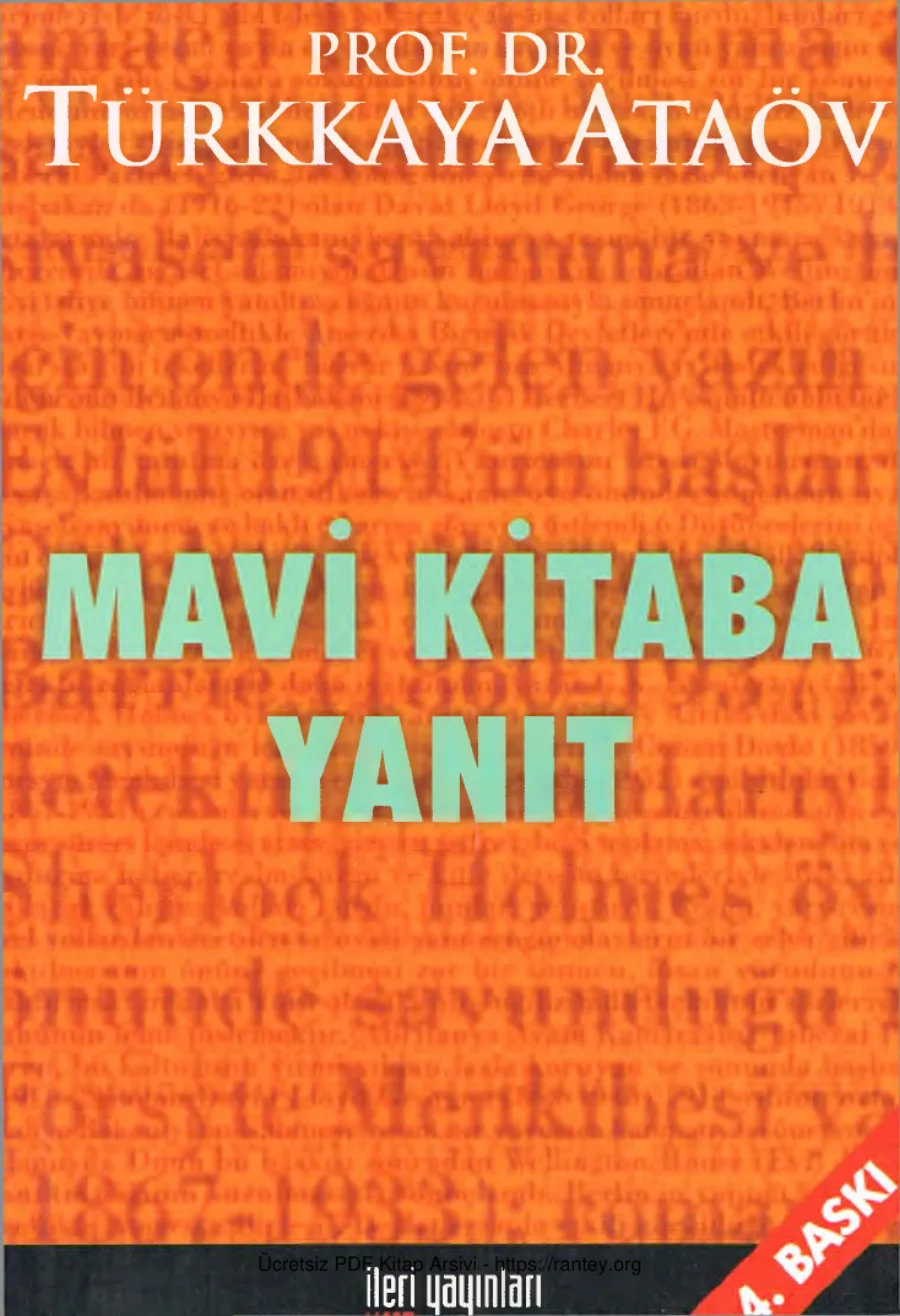 Mavi Kitaba Yanıt kapak görseli