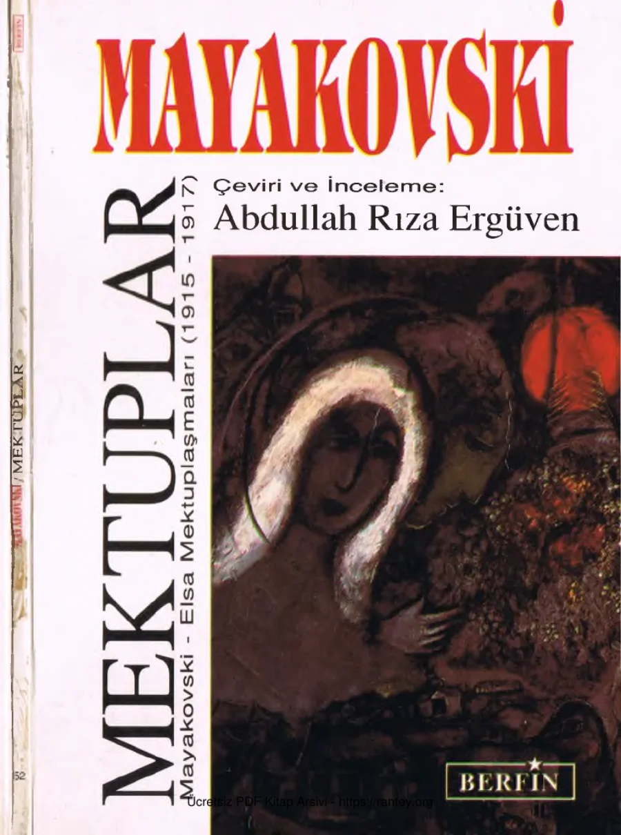 Mayakovski Elsa ya Mektuplar 1915 1917 kapak görseli