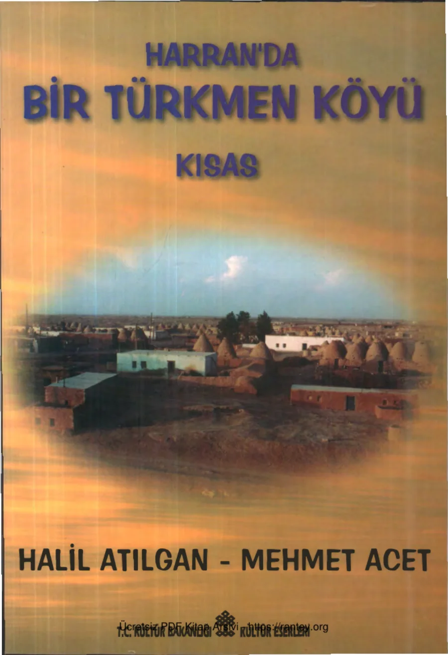 Mehmet Acet Harranda Bir Türkmen Köyü Kısas kapak görseli