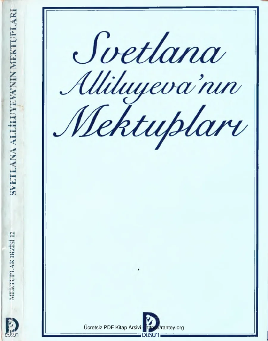 Svetlana Alliluyeva'nın Mektupları kapak görseli