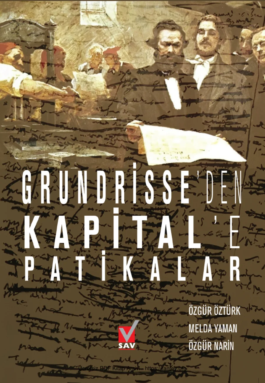 Melda Yaman Özgür Narin Özgür Öztürk Grundrisseden Kapitale Patikalar kapak görseli