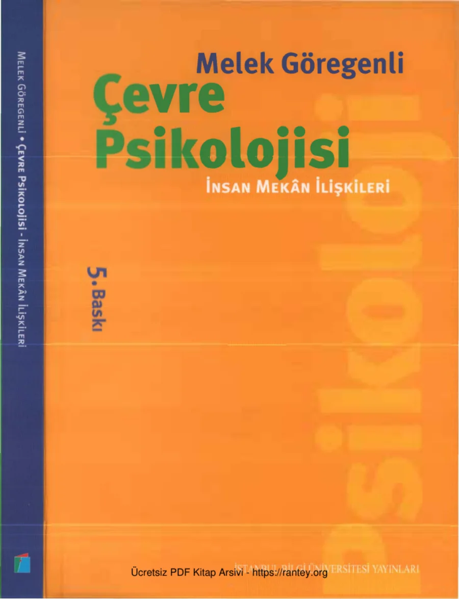 Melek Göregenli Çevre Psikolojisi kapak görseli