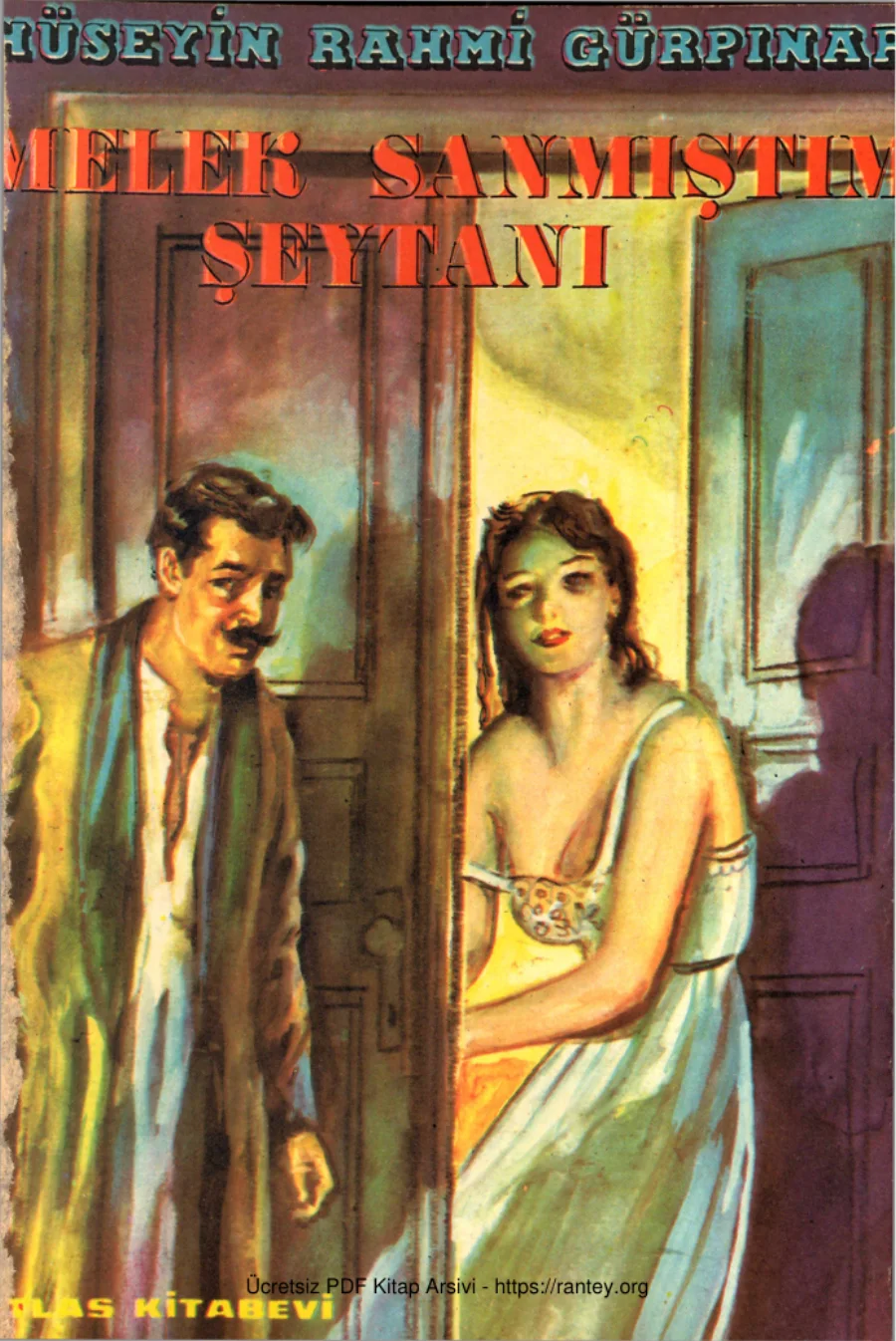 Melek Sanmıştım Şeytanı Atlas Yayınları kapak görseli