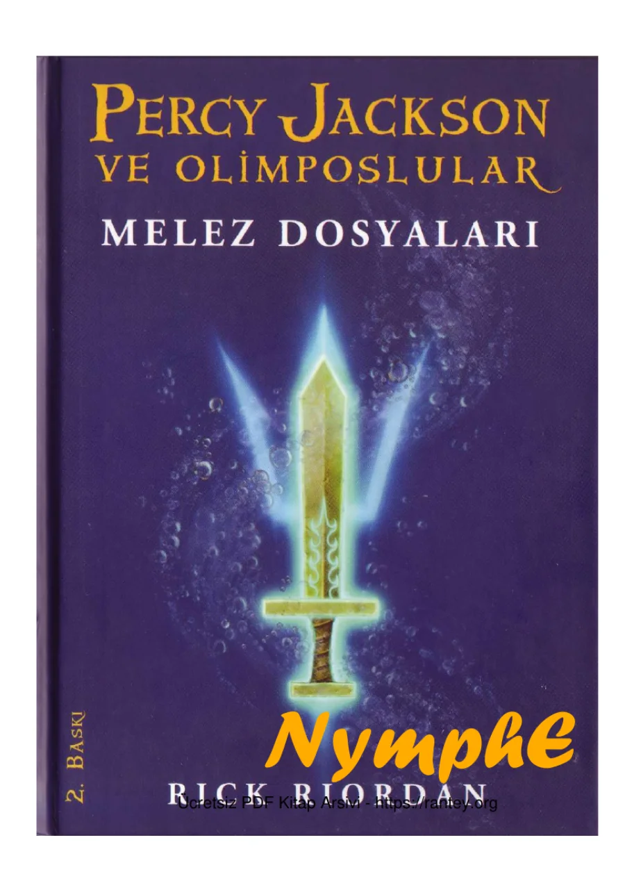 Melez Dosyaları Percy Jackson ve Olimposlular kapak görseli