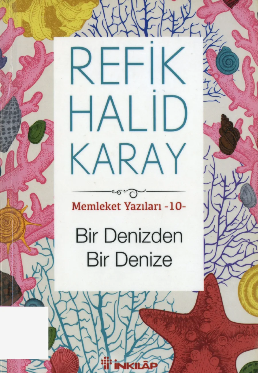 Memleket Yazıları 10 Bir Denizden Bir Denize kapak görseli