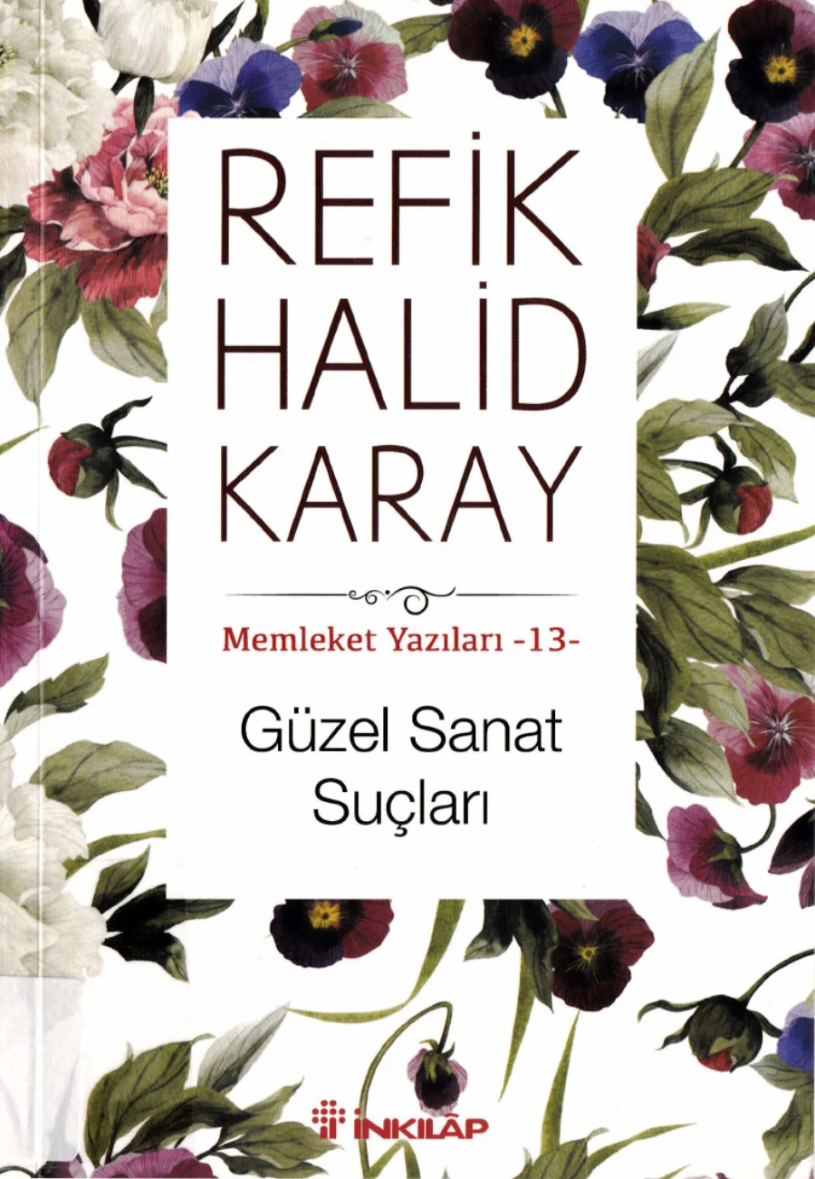 Memleket Yazıları 13 Güzel Sanat Suçları kapak görseli