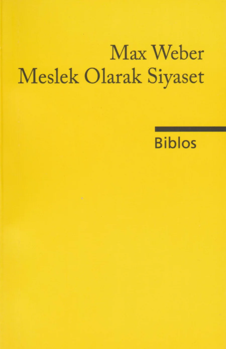 Meslek Olarak Siyaset kapak görseli